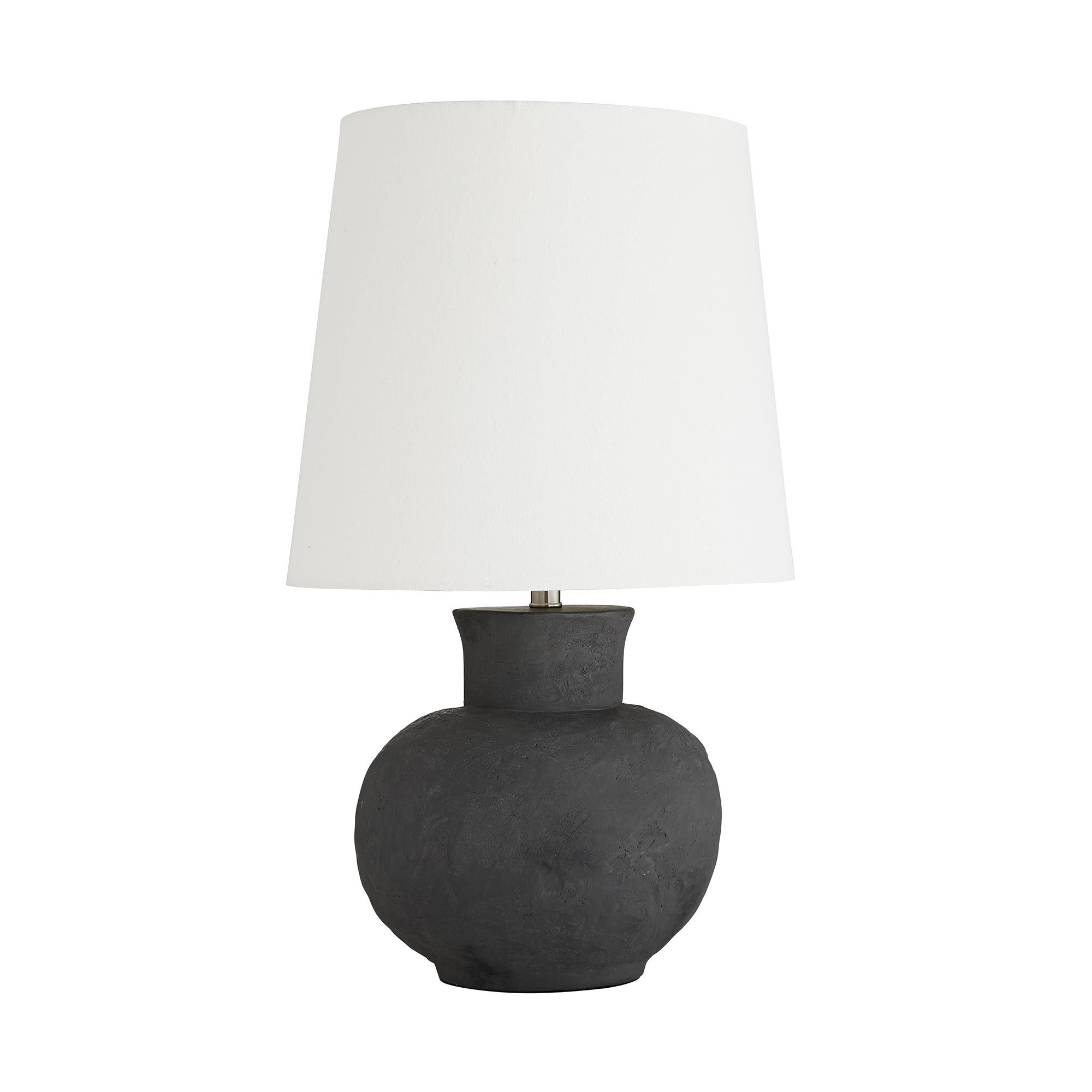 45004-521 - Troy Lamp - Matte Charcoal Terracotta