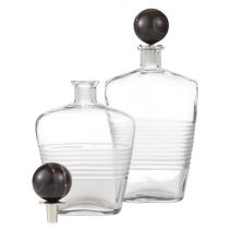 ARI14 Eaves Decanters, Set of 2 Side View