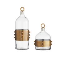 ARI17 Hancock Decanters, Set of 2 Angle 1 View