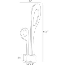 ASI08 Griswald Floor Sculpture Product Line Drawing