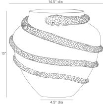 AVE08 Godsick Vase Product Line Drawing