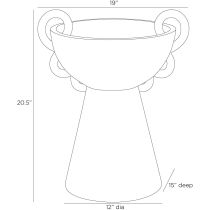 AVS06 Clarke Outdoor Planter Product Line Drawing