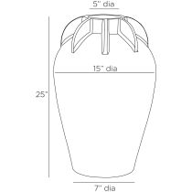 AVS11 Gardenia Planter Product Line Drawing