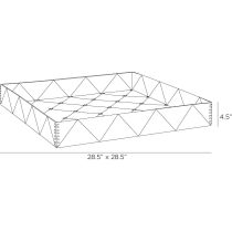 AYI08 Channing Tray Product Line Drawing