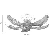 DFI07 Farah Flush Mount Product Line Drawing