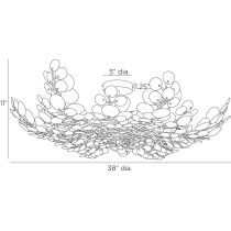 DFS01 Bilal Flush Mount Product Line Drawing