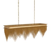 DLI03 Heiress Linear Chandelier Angle 1 View