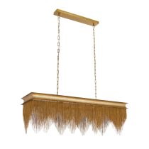 DLI03 Heiress Linear Chandelier Side View