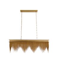 DLI03 Heiress Linear Chandelier Back Angle View