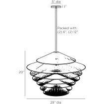DMS11 Andria Pendant Product Line Drawing