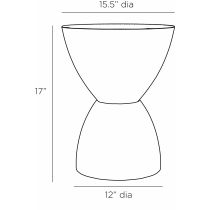 FAI09 Yunjae Accent Table Product Line Drawing
