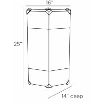 FAI10 Amara Accent Table Product Line Drawing