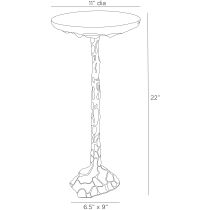 FAI12 Edgemont Drink Table Product Line Drawing
