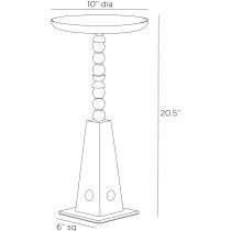 FAI17 Grady Drink Table Product Line Drawing