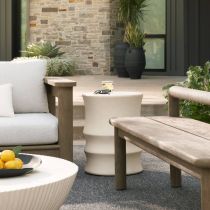 FAS10 Canyon Outdoor Accent Table Enviormental View 1