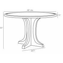 FDS08 Brazos Entry Table Product Line Drawing