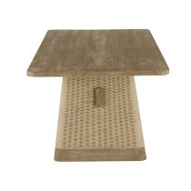 FDS12 Delrio Outdoor Dining Table Side View