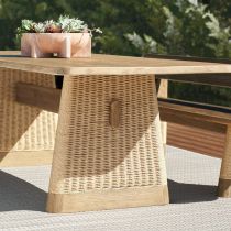FDS12 Delrio Outdoor Dining Table Enviormental View  2