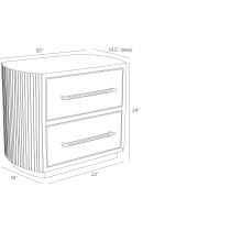 FII05 Eastchester Side Table Product Line Drawing