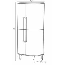 FNS07 Boris Cabinet Product Line Drawing
