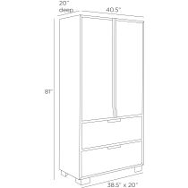 FNS12 Dorsey Cabinet Product Line Drawing