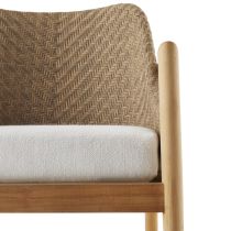 FRS14 Chilton Outdoor Dining Chair Detail View