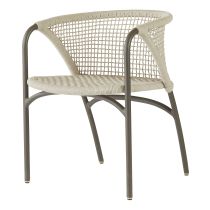 FRS15 Enzo Outdoor Dining Chair Angle 2 View