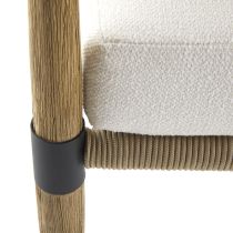 FRS16 Estes Outdoor Dining Chair Detail View