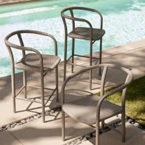 FSS07 Feller Outdoor Counter Stool Enviormental View 1