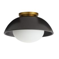 GADFC01 Glaze Small Flush Mount Angle 1 View