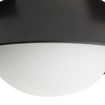 GADFC01 Glaze Small Flush Mount Side View