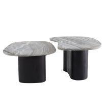 GAFCI01 Melt Coffee Tables, Set of 2 Angle 2 View