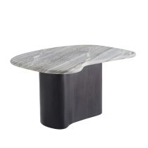 GAFCI01 Melt Coffee Tables, Set of 2 Back Angle View