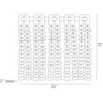 GAWPI01 Melt Wall Décor Product Line Drawing