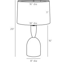PTC24-252 Brighton Lamp Product Line Drawing