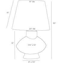 PTC33-103 Ginn Lamp Product Line Drawing