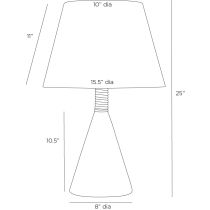 PTC38-SH039 Everly Lamp Product Line Drawing