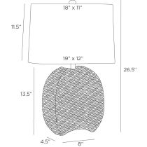 PTC51-519 Fairbanks Lamp Product Line Drawing