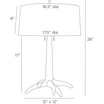 PTC53 Haggard Lamp Product Line Drawing