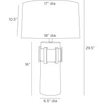 PTI18-167 Folsom Lamp Product Line Drawing