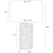 PTS19-194 Felicity Lamp Product Line Drawing