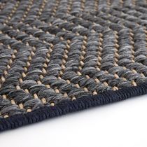 RSC Seychelles Carbon Outdoor Rug Angle 2 View