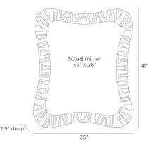 WMC03 Fuller Mirror Product Line Drawing