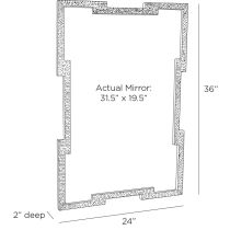 WMI52 Creedence Mirror Product Line Drawing