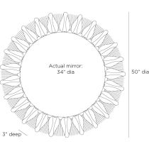 WMI70 Goldie Mirror Product Line Drawing