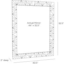 WMS04 Calico Mirror Product Line Drawing
