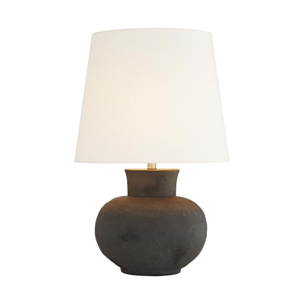 45004-521 - Troy Lamp - Matte Charcoal Terracotta