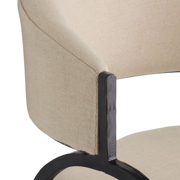 4781 - Bahati Chair - Natural Linen