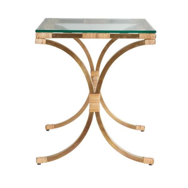 DC2022 - Templeton End Table - Vintage Brass