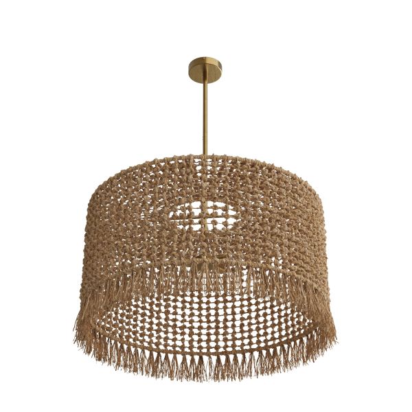 DMS10 - Amari Chandelier - Natural Raffia